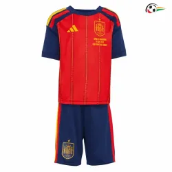 Camisa Titular Infantil España Copa do Mundo 2026 Vermelho/Azul Edição Final