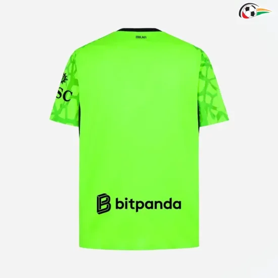 Camisa de Goleiro Alternativa AC Milan 2026/2027 Verde