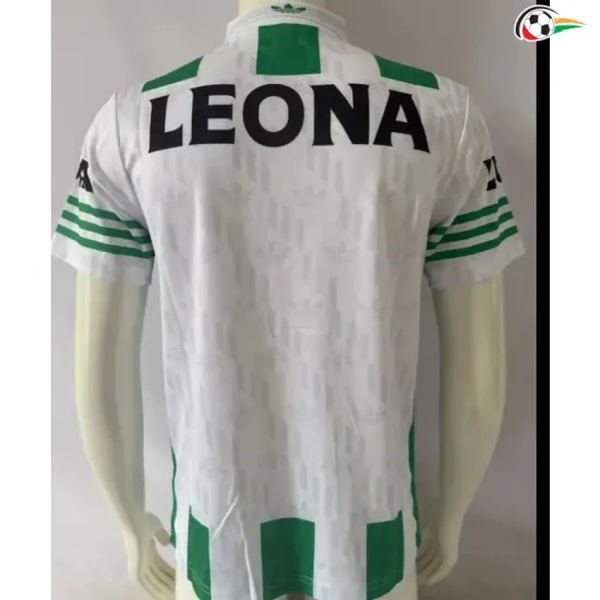 Camisa Retrô Titular Versão Jogador Atlético Nacional 1996/1997 Verde/Branco