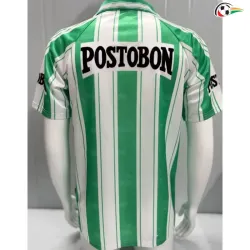 Camisa Retrô Titular Versão Jogador Atlético Nacional 1998/1999 Verde/Branco