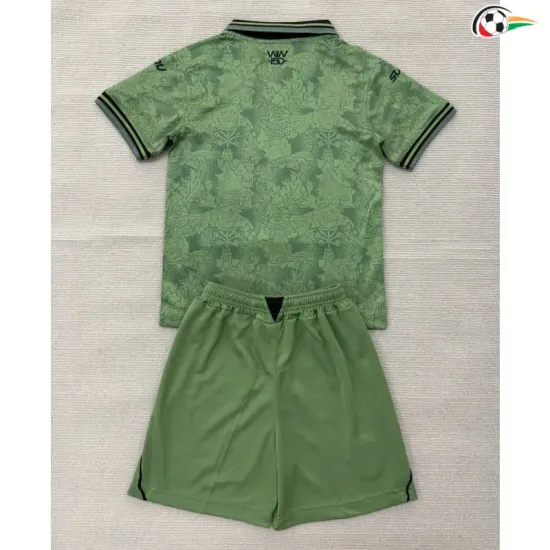 Camisa de Goleiro Infantil Wolverhampton Wanderers 2026/2027 Verde