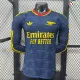 Camisa Reserva Versão Jogador Arsenal 2026/2027 Azul Marinho Manga Longa