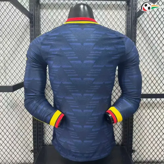 Camisa Reserva Versão Jogador Arsenal 2026/2027 Azul Marinho Manga Longa