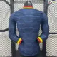 Camisa Reserva Versão Jogador Arsenal 2026/2027 Azul Marinho Manga Longa