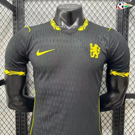 Camisa Reserva Versão Jogador Chelsea 2026/2027 Preto