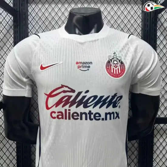 Camisa Reserva Versão Jogador Chivas 2026/2027 Branco