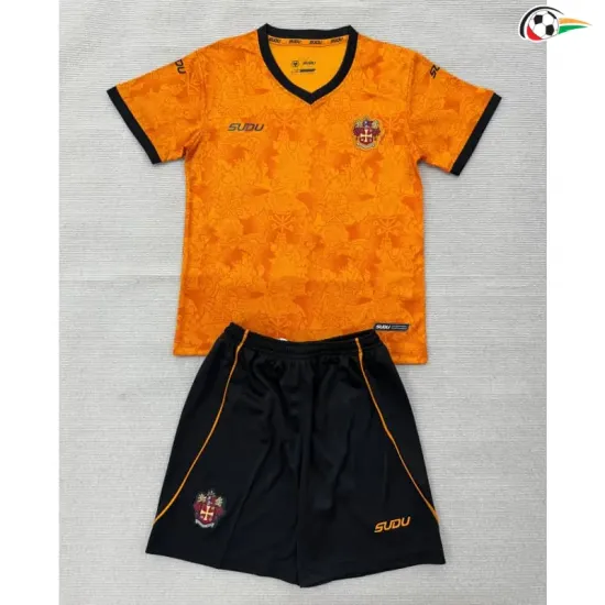 Camisa Titular Infantil Wolverhampton Wanderers 2026/2027 Amarelo