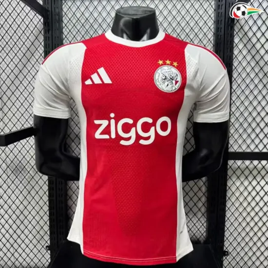 Camisa Titular Versão Jogador Ajax 2026/2027 Vermelho/Branco