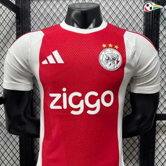 Camisa Titular Versão Jogador Ajax 2026/2027 Vermelho/Branco