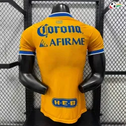 Camisa Titular Versão Jogador Tigres UANL 2026/2027 Amarelo