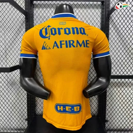 Camisa Titular Versão Jogador Tigres UANL 2026/2027 Amarelo