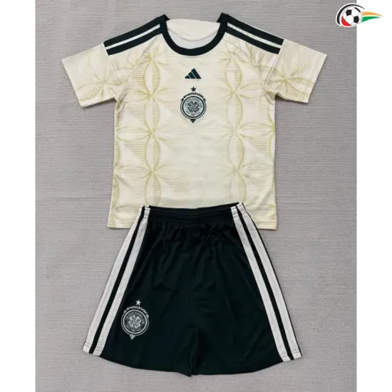Camisa Alternativa Infantil Celtic 2026/2027 Bege