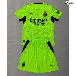 Camisa de Goleiro Alternativa Infantil AC Milan 2026/2027 Verde