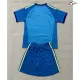Camisa de Goleiro Infantil Leeds United 2026/2027 Azul