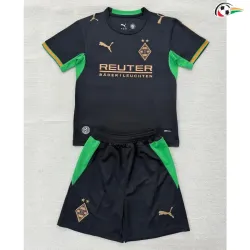 Camisa Reserva Infantil Borussia Mönchengladbach 2026/2027 Preto