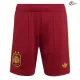Shorts de Futebol Reserva España Copa do Mundo 2026 Vermelho Duas Estrelas