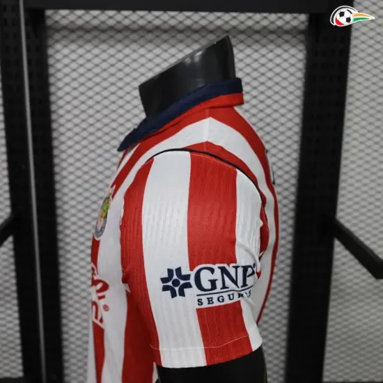 Camisa Titular Versão Jogador Chivas 2026/2027 Vermelho/Branco