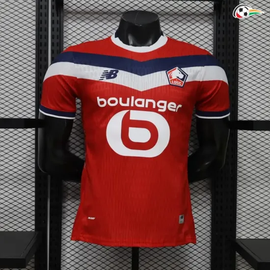 Camisa Titular Versão Jogador Lille OSC 2026/2027 Vermelho
