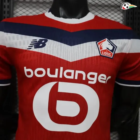Camisa Titular Versão Jogador Lille OSC 2026/2027 Vermelho