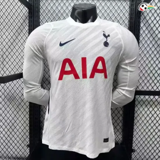 Camisa Titular Versão Jogador Tottenham Hotspur 2026/2027 Branco Manga Longa