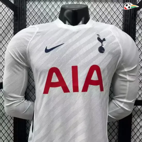 Camisa Titular Versão Jogador Tottenham Hotspur 2026/2027 Branco Manga Longa