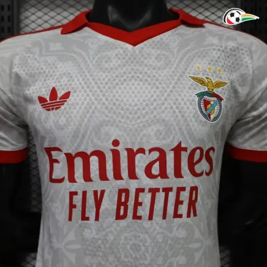 Camisa Reserva Versão Jogador Benfica 2026/2027 Branco
