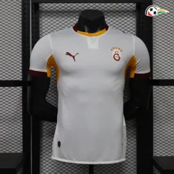 Camisa Reserva Versão Jogador Galatasaray 2026/2027 Branco/Laranja