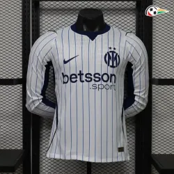 Camisa Reserva Versão Jogador Inter de Milan 2026/2027 Branco Manga Longa
