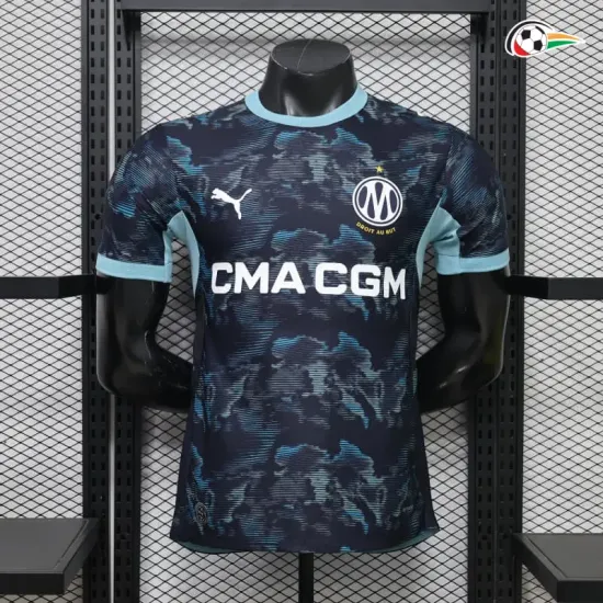 Camisa Reserva Versão Jogador Olympique Marsella 2026/2027 Azul Marinho