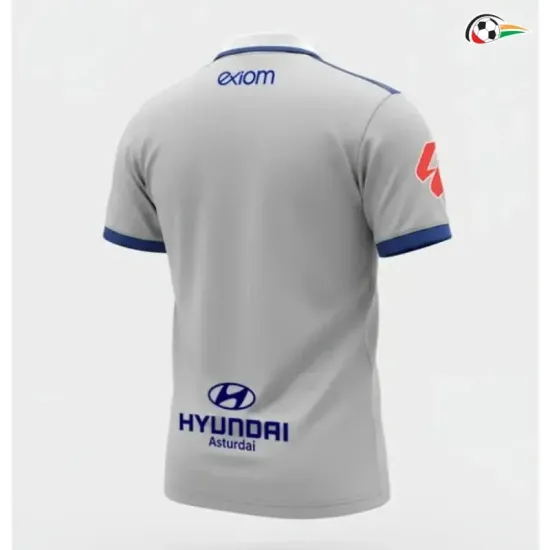 Camisa Alternativa Real Oviedo 2026/2027 Branco com Patch da La Liga