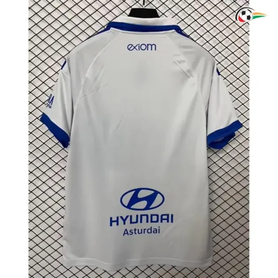 Camisa Alternativa Real Oviedo 2026/2027 Branco com Patch da La Liga