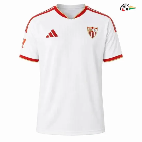 Camisa Titular Sevilla FC 2026/2027 Branco com Patch da La Liga