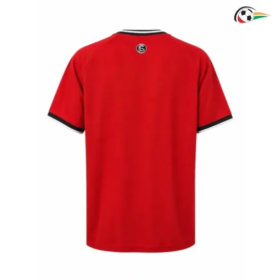 Camisa Reserva Sevilla FC 2026/2027 Vermelho com Patch da La Liga