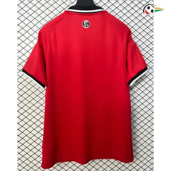 Camisa Reserva Sevilla FC 2026/2027 Vermelho com Patch da La Liga