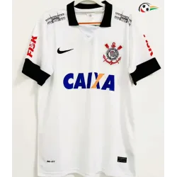 Camisa Retrô Titular Corinthians 2013/2014 Branco