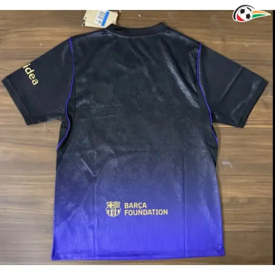 Camisa Reserva Barcelona 2026/2027 Preto/Roxo