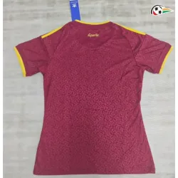 Camisa Versão Feminina España Copa do Mundo 2026 Edição Especial Vermelho Duas Estrelas