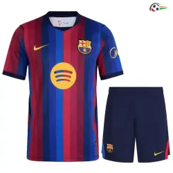 Camisa Titular Infantil Barcelona 2026/2027 Vermelho/Azul