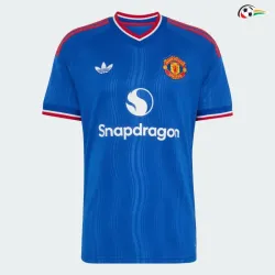 Camisa Reserva Manchester United 2026/2027 Azul
