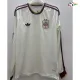Camisa Reserva España Copa do Mundo 2026 Branco Duas Estrelas Manga Longa