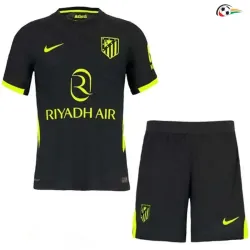 Camisa Reserva Infantil Atlético de Madrid 2026/2027 Preto