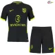 Camisa Reserva Infantil Atlético de Madrid 2026/2027 Preto