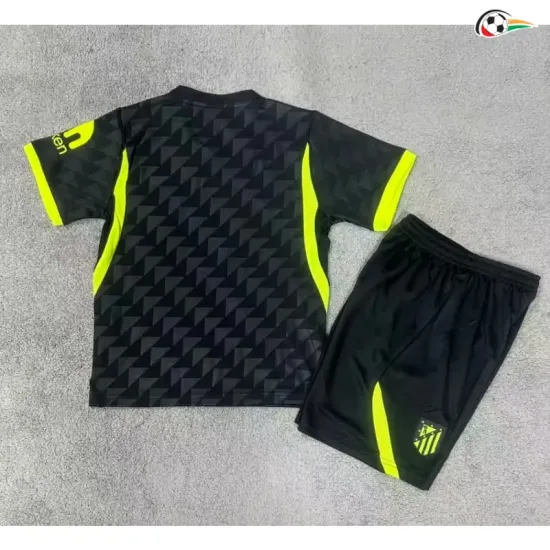 Camisa Reserva Infantil Atlético de Madrid 2026/2027 Preto