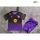Camisa Reserva Infantil Barcelona 2026/2027 Preto/Roxo