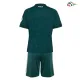 Camisa Reserva Infantil Real Madrid 2026/2027 Verde Escuro com Patch HP
