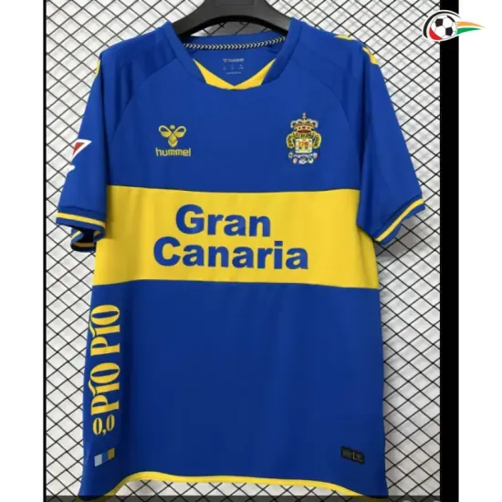 Camisa Reserva Las Palmas 2026/2027 Azul com Patch da La Liga