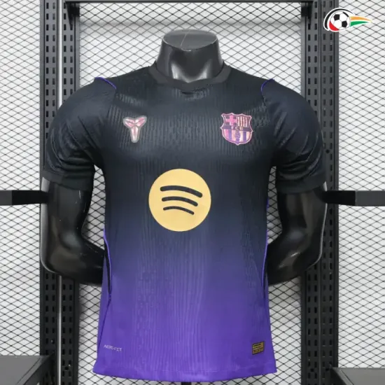 Camisa Reserva Versão Jogador Barcelona 2026/2027 Preto/Roxo