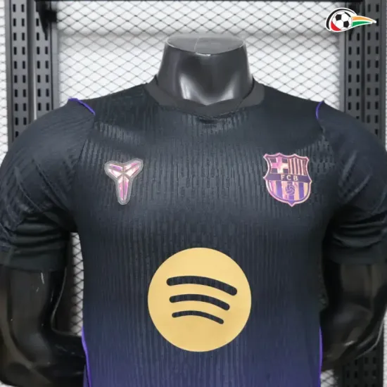 Camisa Reserva Versão Jogador Barcelona 2026/2027 Preto/Roxo