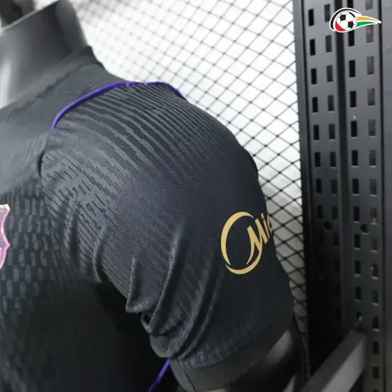 Camisa Reserva Versão Jogador Barcelona 2026/2027 Preto/Roxo
