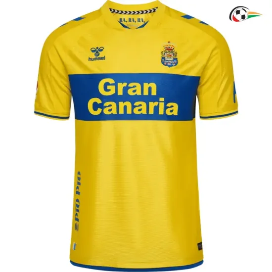Camisa Titular Las Palmas 2026/2027 Amarelo com Patch da La Liga